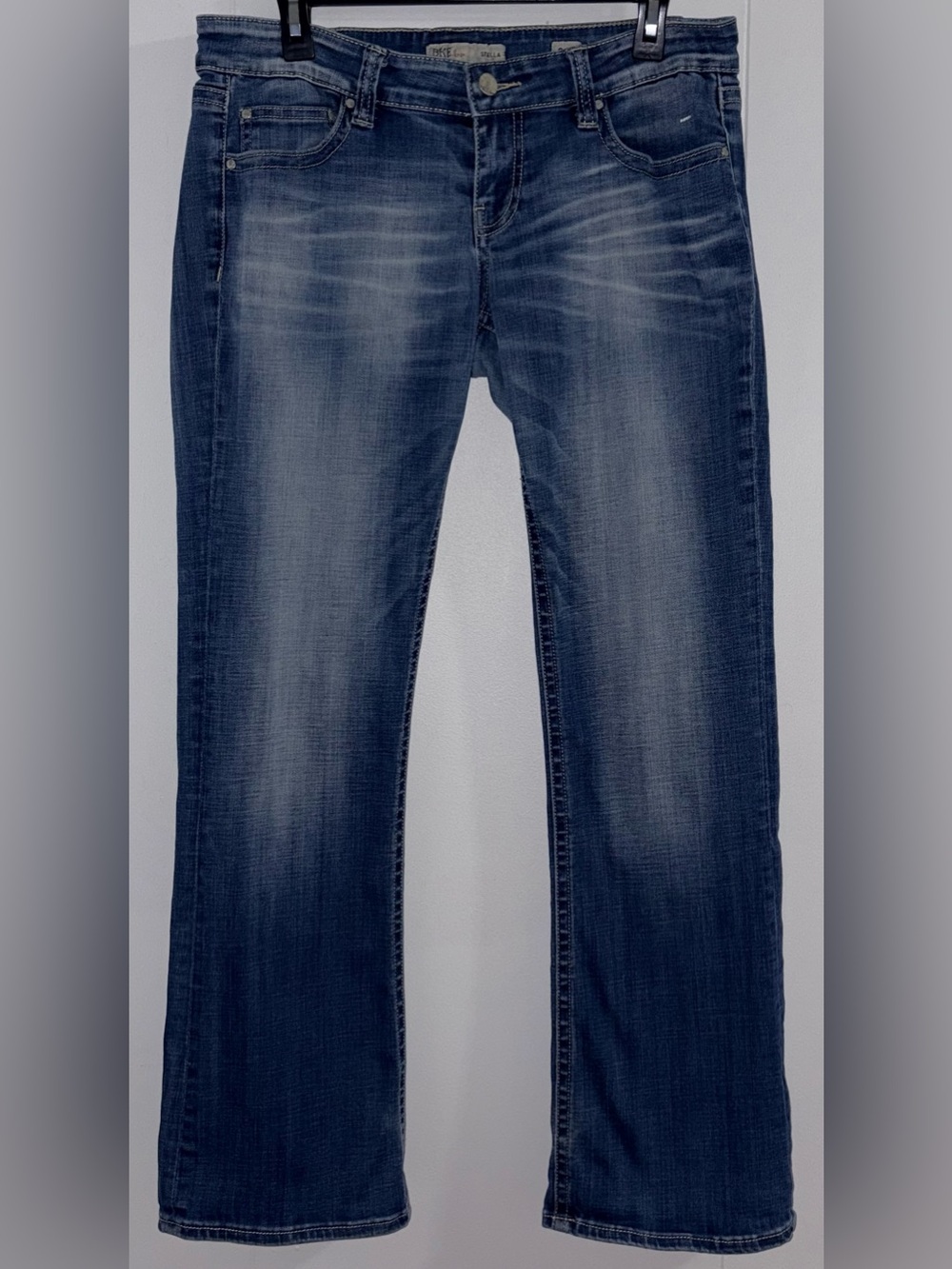 BKE Stella Jeans Womens 30R 30x31.5 Bootcut Medium Wash Stretch Denim Y2K